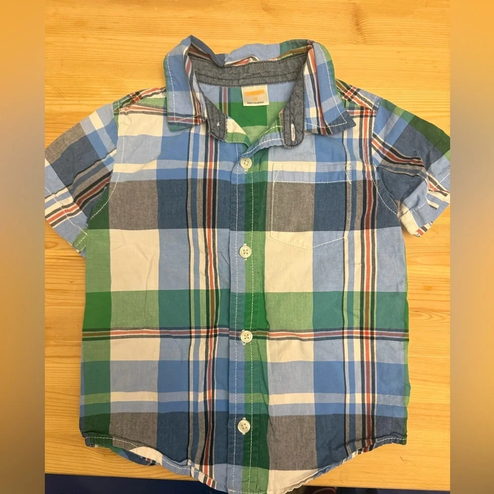 Lot of 3 2T toddler boys shirts EUC Tommy Hilfiger, Carters, Gymboree